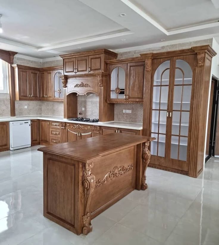 کابینت روکش چوب 6